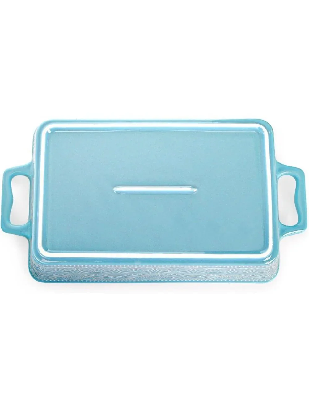 Elegant Set of 3 Ceramic Baking Dishes with Handles - Versatile Casserole